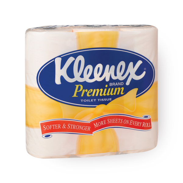 Toilet paper KLEENEX yellow