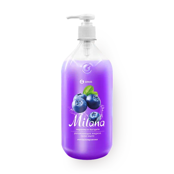 Жидкое мыло Milana черника в йогурте