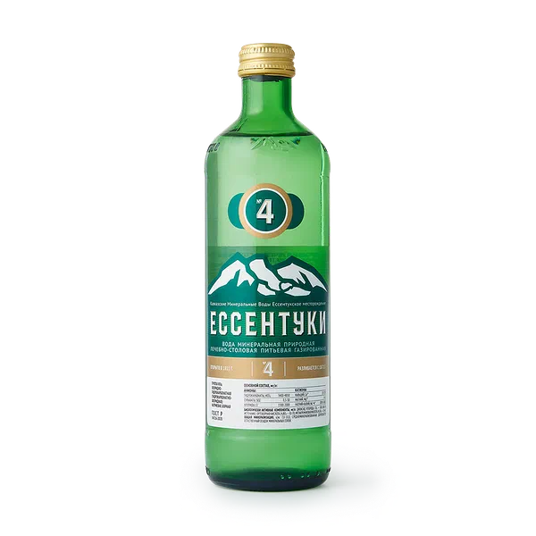 Вода минеральная «Ессентуки №4» лечебно-столовая