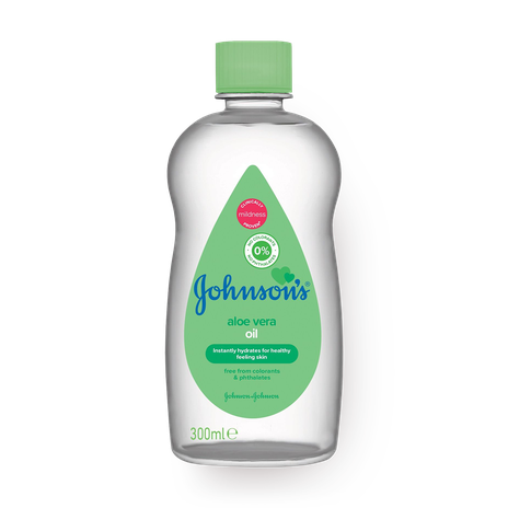 Масло для тела детское Johnson's Baby с алоэ