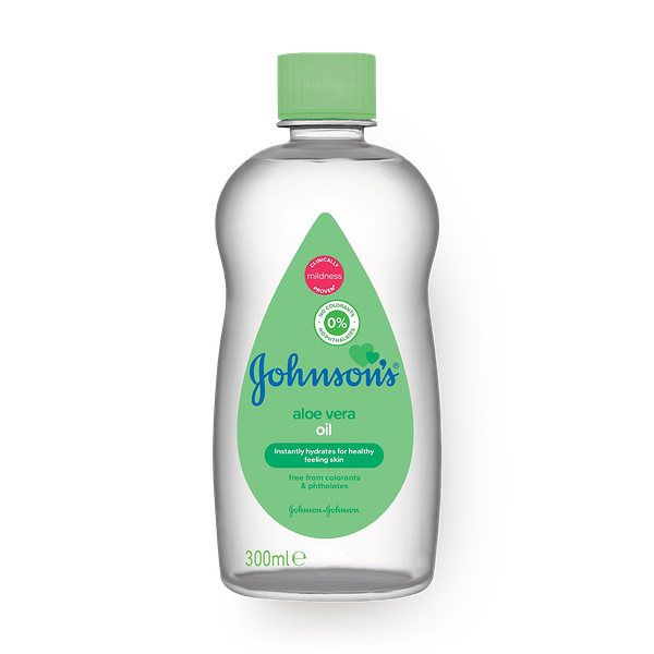 Масло для тела детское Johnson's Baby с алоэ