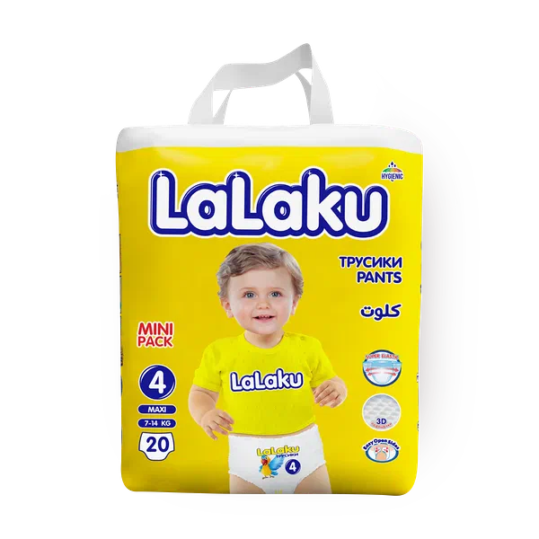 Подгузники-трусики Lalaku мини размер 4 7-14 кг