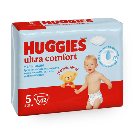 Подгузники Huggies Ultra Comfort 5 12-22 кг