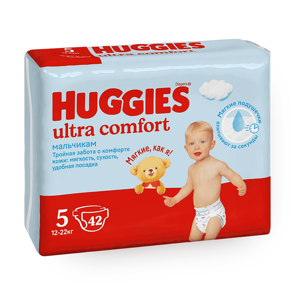 Подгузники Huggies Ultra Comfort 5 12-22 кг
