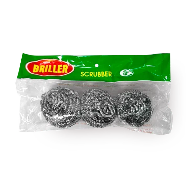 Губка для посуды Briller Мини металлическая спиральная