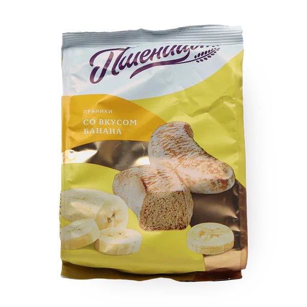Пряники «Пшеницын» со вкусом банана
