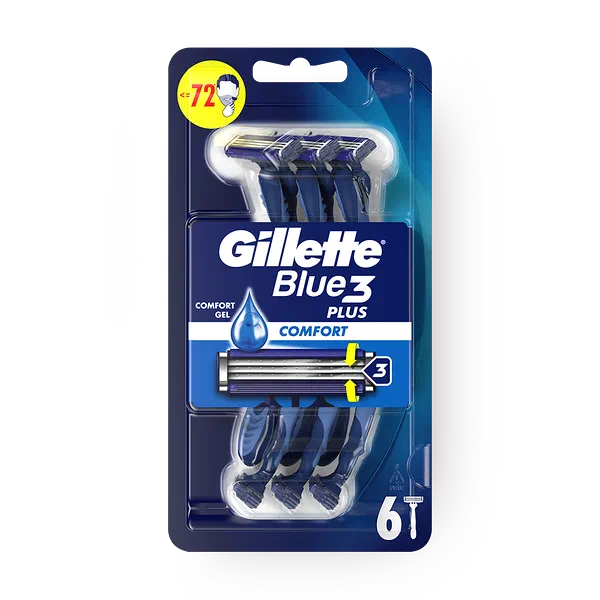 Бритвы одноразовые Gillette Blue 3 Plus Comfort