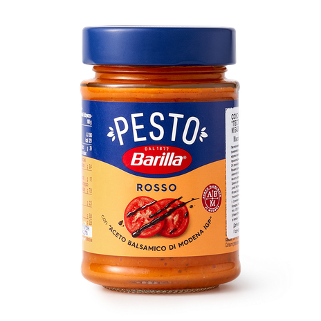 Соус Pesto Rosso Barilla с томатами и базиликом