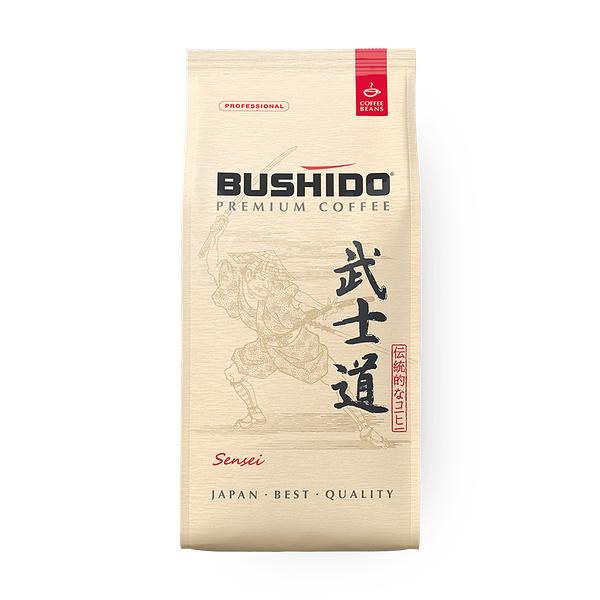 Кофе в зёрнах Bushido Sensei