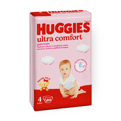 Подгузники Huggies Ultra Comfort 4 8-14 кг
