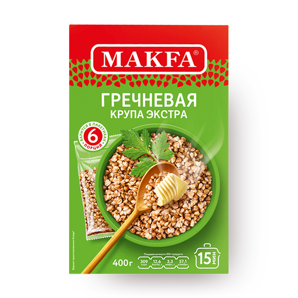 Крупа гречне­вая Makfa Экстра