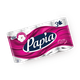 Туалетная бумага Papia 3 слоя белая