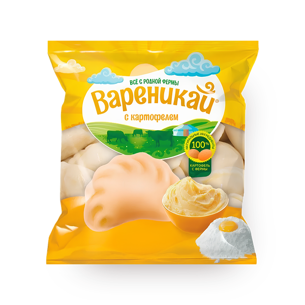 Вареники с картофелем «Шин-лайн»