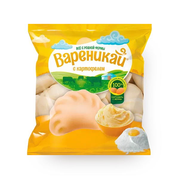 Вареники с картофелем «Шин-лайн»