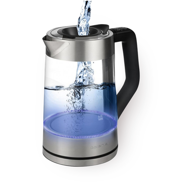 Чайник Polaris Pwk 1725cgld Wifi Iq Home серебристый/черный