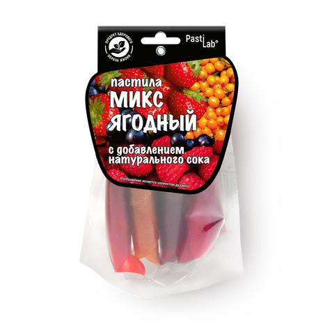 Пастила с мёдом Микс ягодный PastiLab