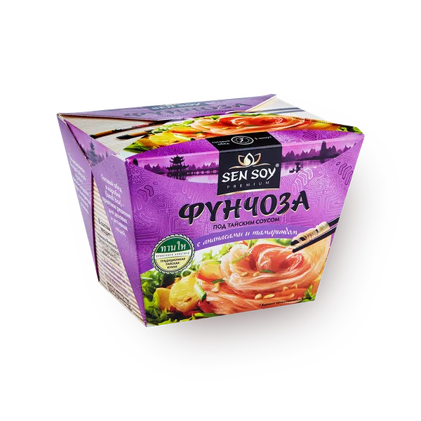 Фунчоза Sen Soy под тайским соусом