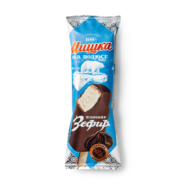 Мороженое «Мишка на полюсе» ваниль эскимо