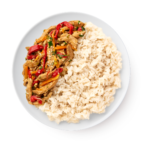 Цыплёнок По-тайски с рисом Mfood.kz