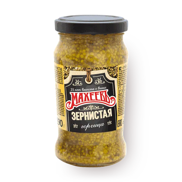 Горчица зернистая «Махеевъ»