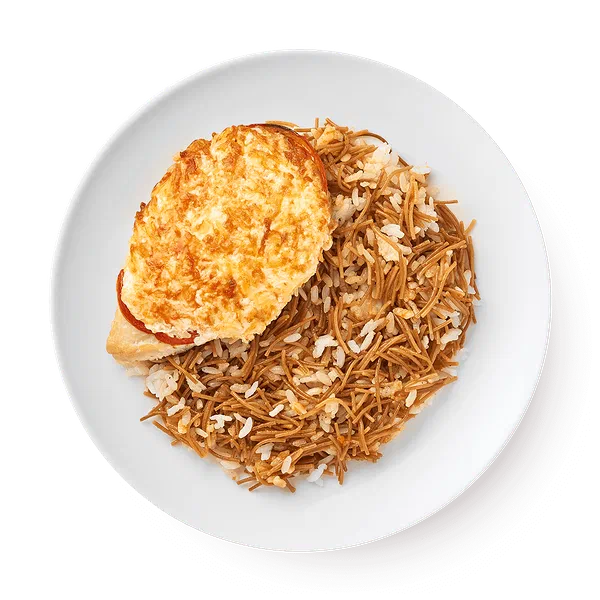 Курица с сыром с рисом и паутини «Сегодня»
