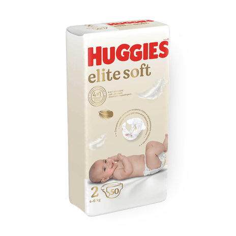 Подгузники Huggies Elite Soft 2