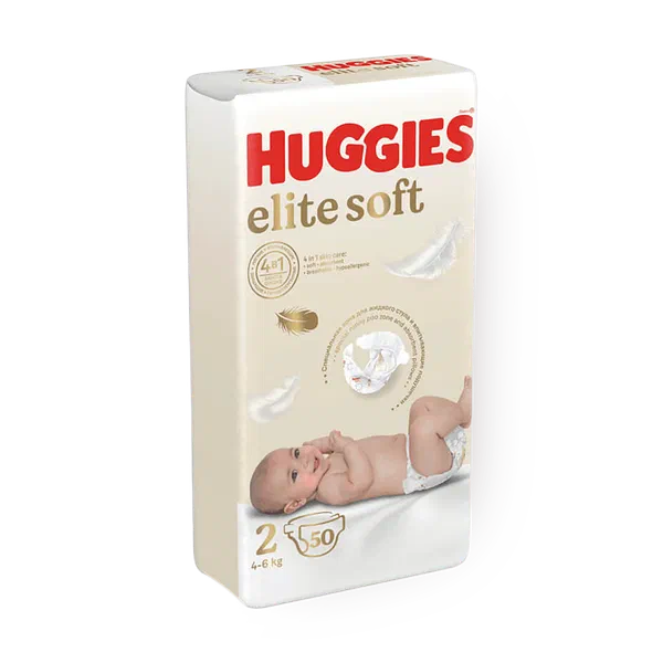 Подгузники Huggies Elite Soft 2