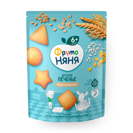Печенье растворимое мультизлаковое «ФрутоНяня»
