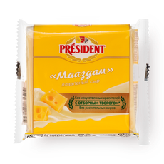 Сыр плавле­ный Мааздам President