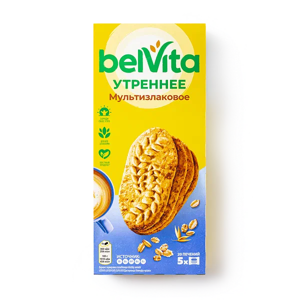 Печенье BelVita со злаковыми хлопьями
