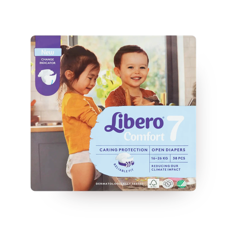 Подгузник Libero Comfort N7 16-26кг