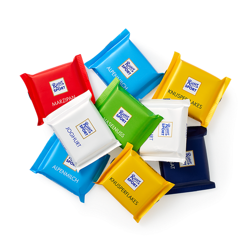 BLUE SODA様 リクエスト 11点 まとめ商品 Шоколад Ritter Sport Mini Tower Яркая коллекция, 150 г — купить с