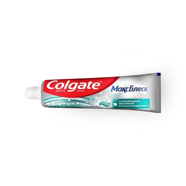 Зубная паста Colgate МаксБлеск Отбеливающая