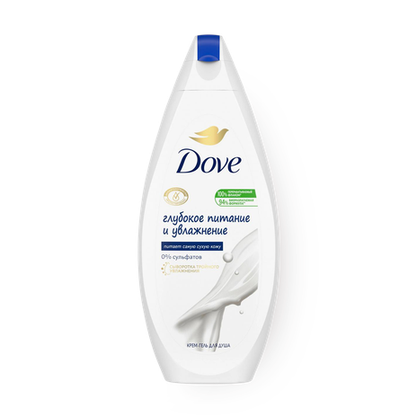 Гель для душа Dove Глубокое питание