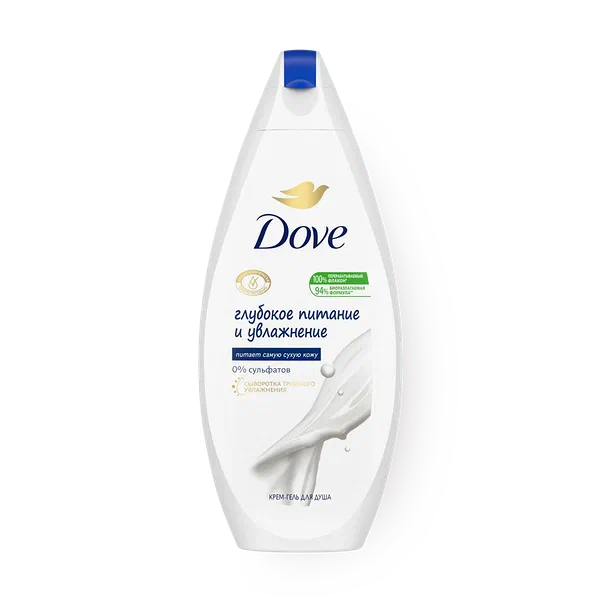 Гель для душа Dove Глубокое питание
