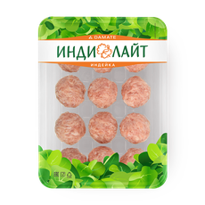 Фрикадельки из индейки «Индилайт» охлаждённые, 300 г — купить с ...