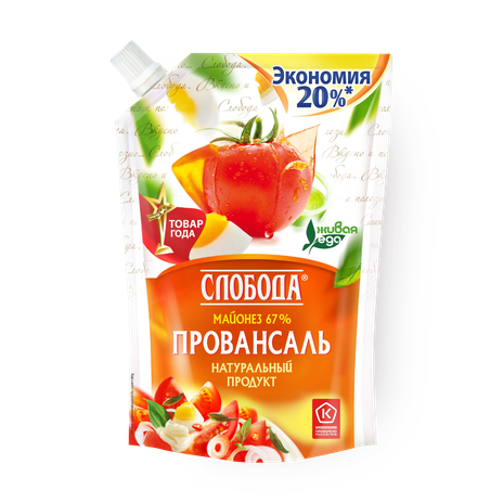 Майонез Провансаль «Слобода» 67%