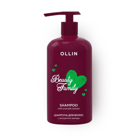 Шампунь Ollin Beauty Family с экстрактом авокадо