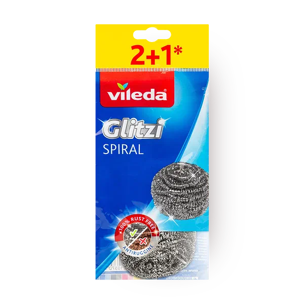 Упаковка металлических скребков Vileda