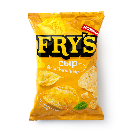Чипсы Fry’s Выдержанный сыр, 70 г — купить с доставкой из Яндекс Лавки