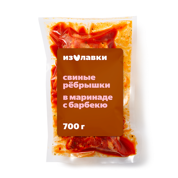 Рёбрышки свиные «Из Лавки» в маринаде барбекю