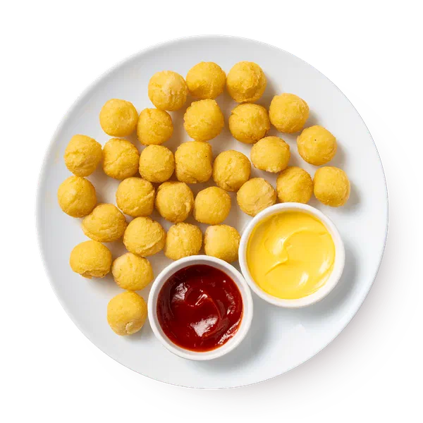 Большая порция картофельные шарики