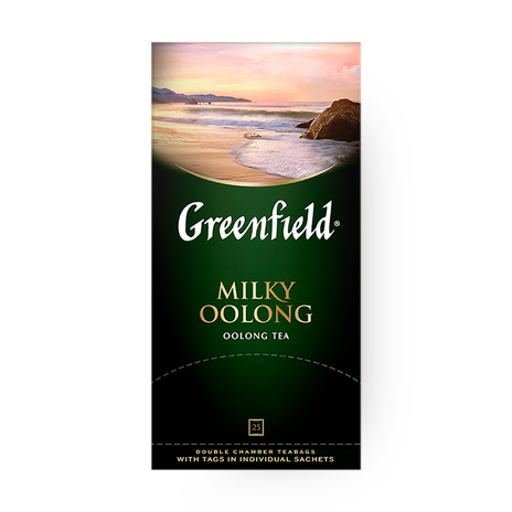 Чай зелёный Milky Oolong Greenfield в пакетиках