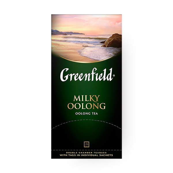 Чай зелёный Milky Oolong Greenfield в пакетиках