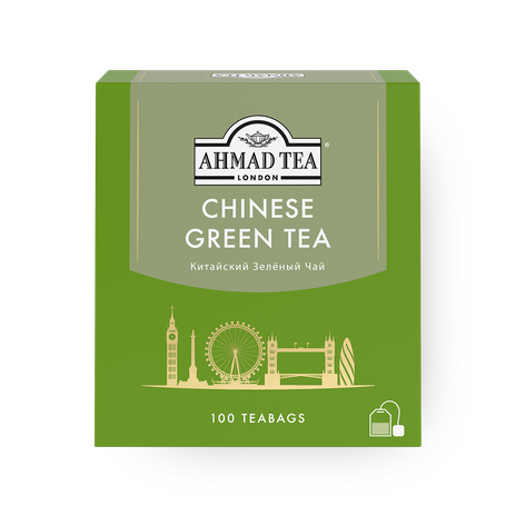 Чай зелёный Китайский Ahmad Tea в пакетиках
