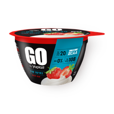 GO Creamy yogurt 0% strawberry