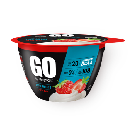 GO thick yogurt strawberry 0% fat