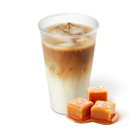 Айс Латте солёная карамель «Яндекс Лавка»