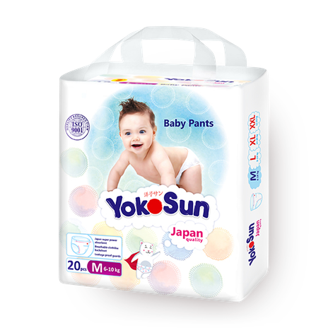 Подгузники-трусики YokoSun M (6-10 кг)