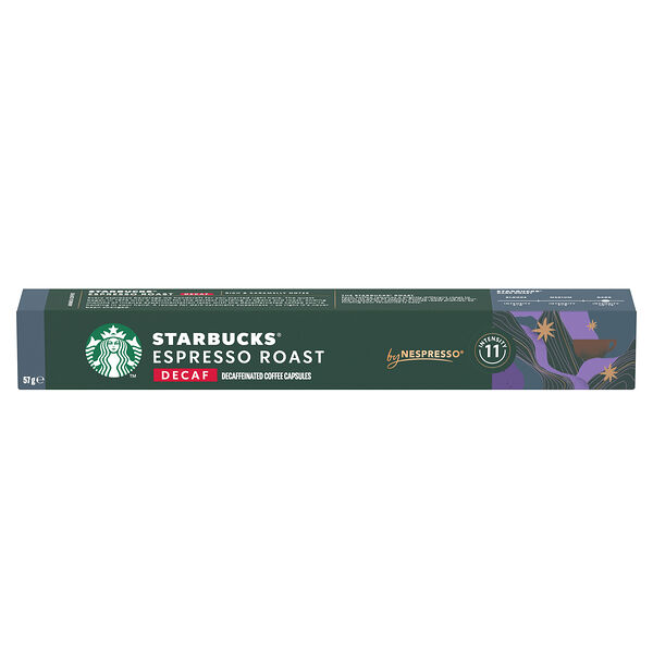 Starbucks Decaffeinated espresso capsules